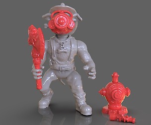 TMNT Hot Spot Articulated Toy With Accessories