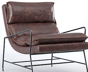 Huge Leather Armchair