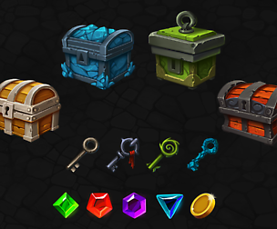 Treasure Chest Icons