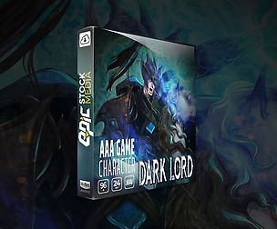 AAA Game Character Dark Lord