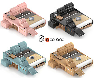 Monica Multifunctional Smart Bed