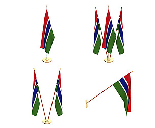 Gambia Flag Pack