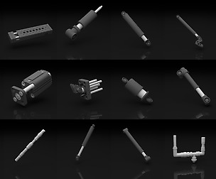 Kitbash set, Hydraulics 01