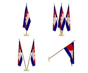 Cambodia Flag Pack