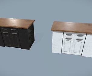Old Kitchen Island