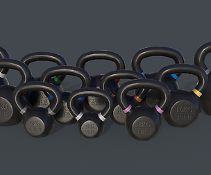 PBR 4-40KG Kettlebell - V2