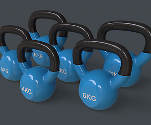 PBR 4-16KG Kettlebell V1 - Blue Light