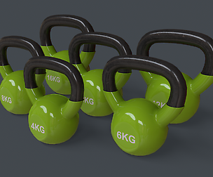 PBR 4-16KG Kettlebell V1 - Green Light