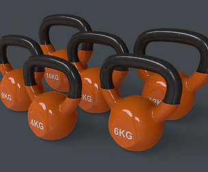 PBR 4-16KG Kettlebell V1 - Orange