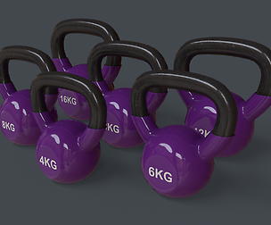 PBR 4-16KG Kettlebell V1 - Purple