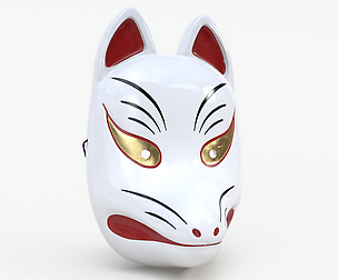 Japanese Kitsune mask