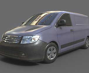 Generic Minivan Grey