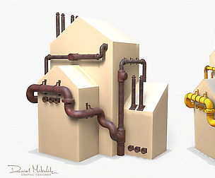 Industrial Steam Pipes PBR