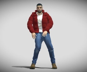 Drake rapper rigged