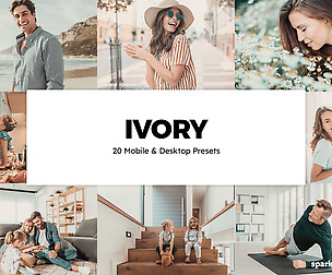 20 Ivory Lightroom Presets and LUTs