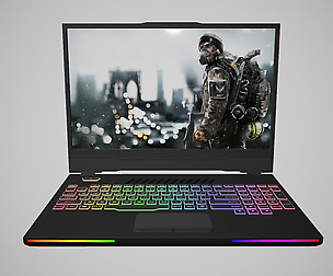 Gaming Laptop 3D Model