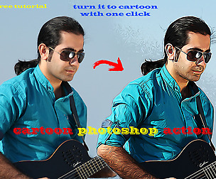 Photoshop Action [Turn it to cartoon]