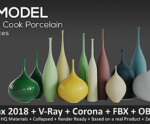Sophie Cook Porcelain _ 12 pieces