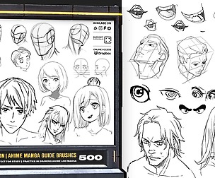 TOON | ANIME MANGA GUIDE BRUSHES