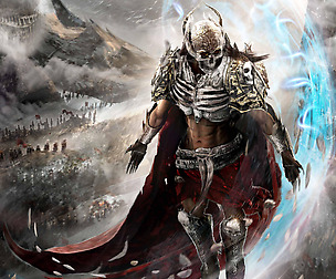 Scull Magician warrior