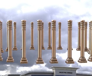 Pillar Rows baroque