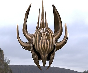 Unique fantasy helmet