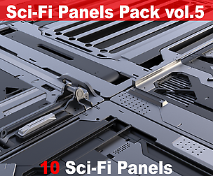 Sci-Fi Panels Pack vol 5