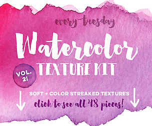 Watercolor Texture Kit Vol. 2