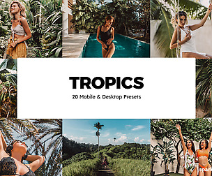 20 Tropics Lightroom Presets and LUTs