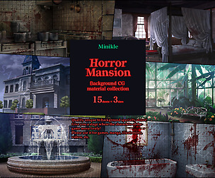 Backgrounds "Horror Mansion" part05
