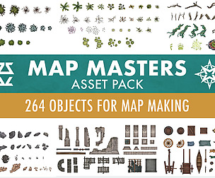 Map Masters 2D Assets