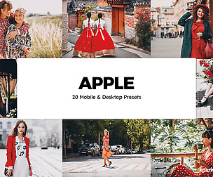 20 Apple Lightroom Presets and LUTs
