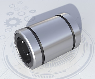 Linear bearing modeling and rendering