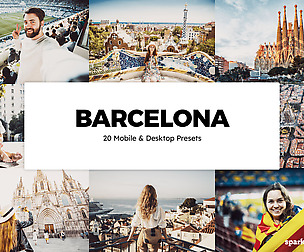 20 Barcelona Lightroom Presets and LUTs