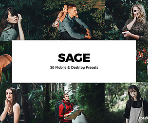 20 Sage Lightroom Presets and LUTs