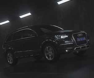 SUV Q7 modeling and rendering