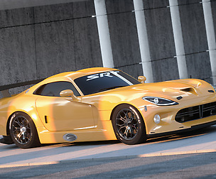 Silicon Snake Roadster Modeling and Rendering