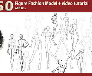 50 Brush Model Figure / Demo video