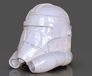Clone Trooper Helmet  Vase