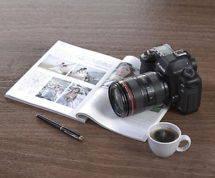 Canon EOS camera modeling and rendering