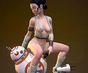 Rey Star Wars Fan Art