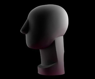 Round Head - John Asaro