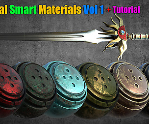 30 Metal Smart Materials Vol 1 + Tutorial