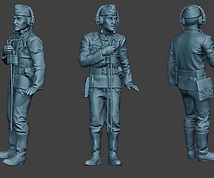 German Tank Crew unit ww2 Radio GTC1