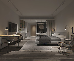 guesthouse modeling and rendering