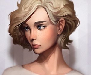Portrait drawing