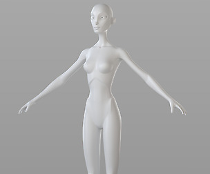Stylised Female Base