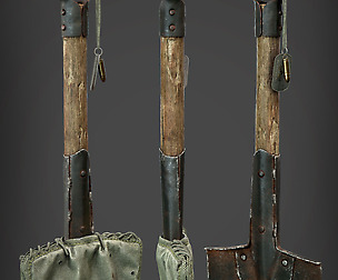 Game-Ready Shovel with Bag