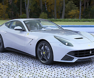 Ferrari f12 sport car
