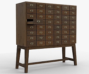 Apothecary cabinet